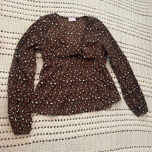 Cheetah print Pink Lily Shirt